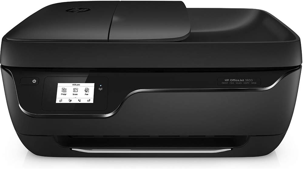 HP OfficeJet 3830 All-in-One Wireless Printer, Instant Ink, Works with Alexa (K7V40A)