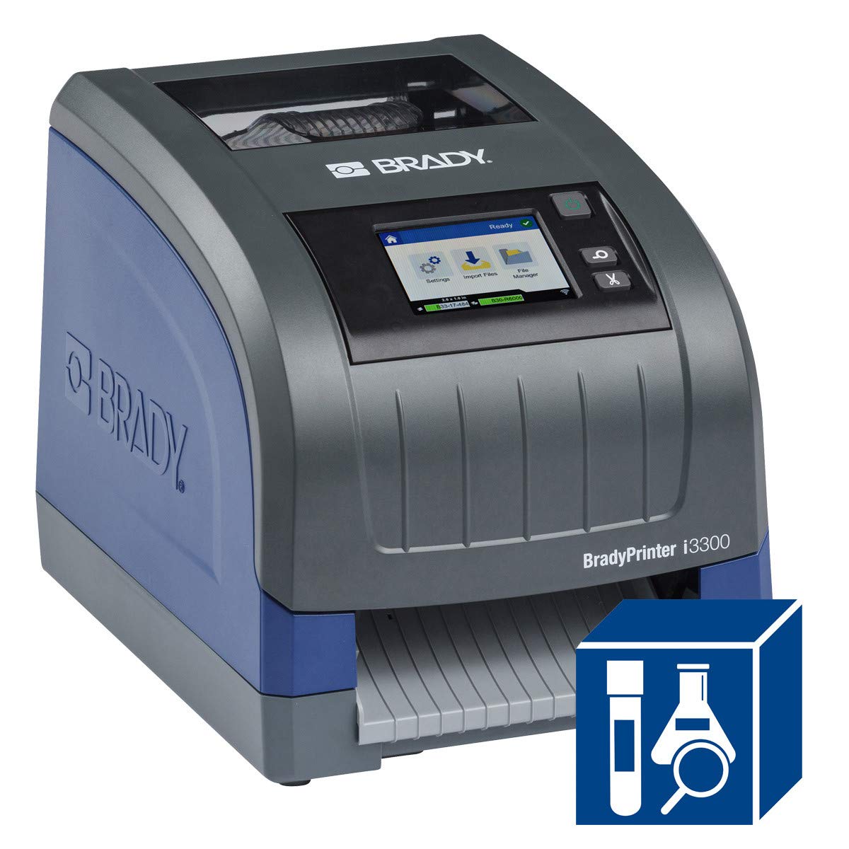 BradyPrinter i3300 Industrial Label Printer Brady Workstation Lab Software Ste