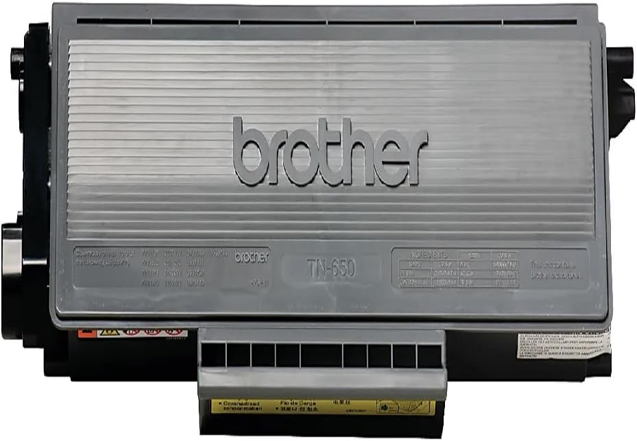 Brother TN650 High-Yield Toner, 8000 Page-Yield, Black