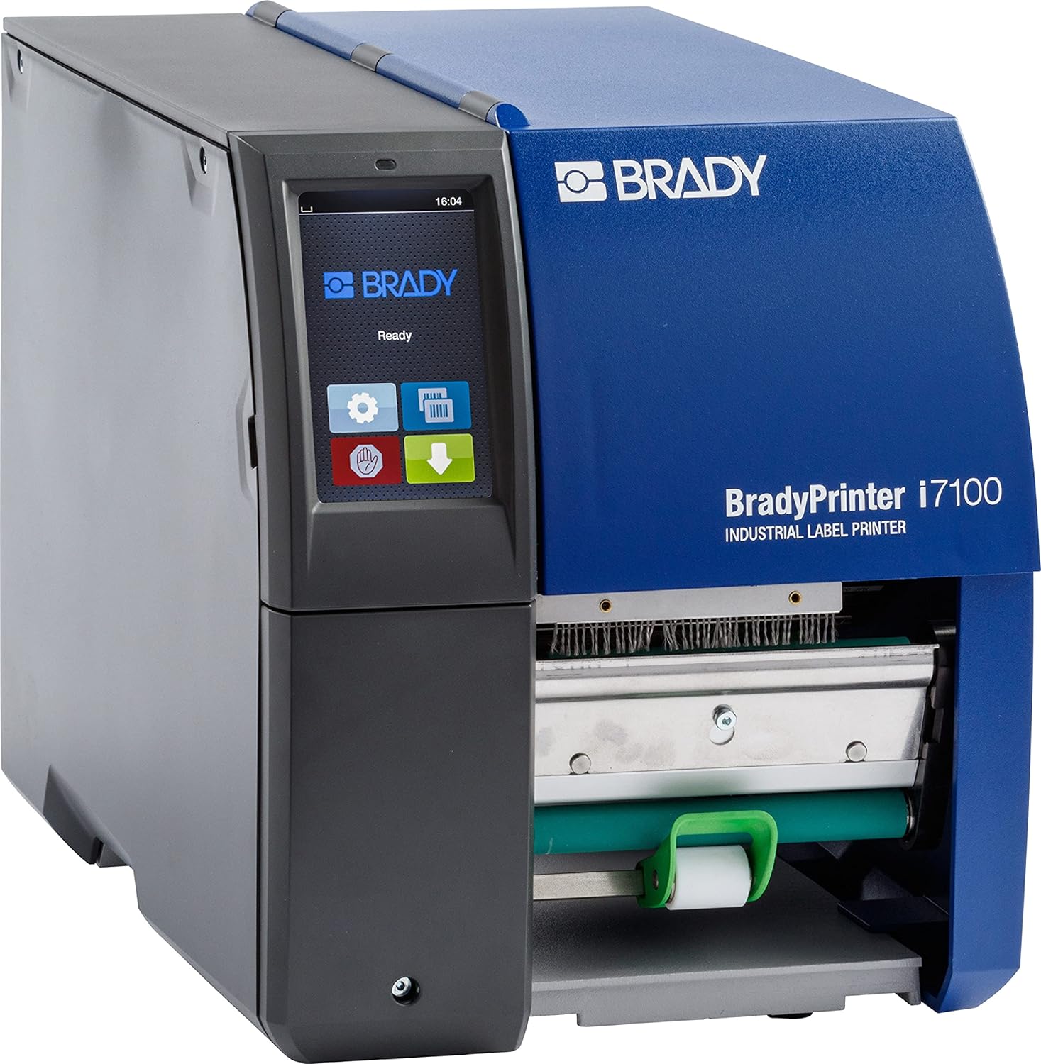 Brady i7100 600dpi Industrial Label Printer Peel Model - Heavy-Duty Sign and Label Maker - Automatically Peels Labels from Liner - 149053