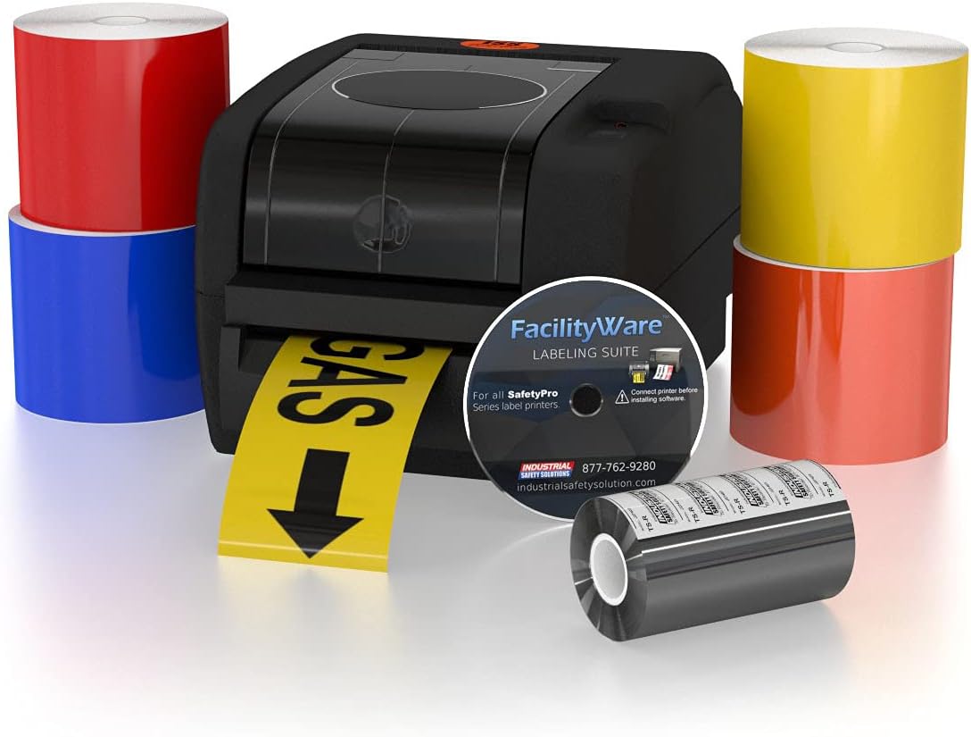 SafetyPro Industrial Label Printer with Supplies