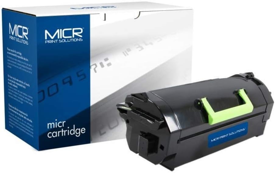 MICR Print Solutions New Replacement MICR High Yield Toner Cartridge Replacement for Lexmark MS817