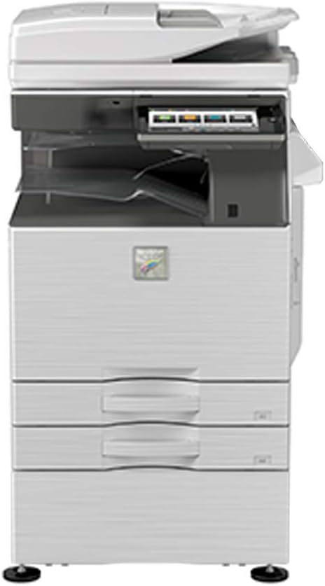 Sharp MX-3570N A3/A4 Color Laser Multifunction Printer - 35ppm, Copy, Print, Scan, Auto Duplex, Network-Ready, Wireless, 2x550 Sheets Drawers, Stand (Renewed)