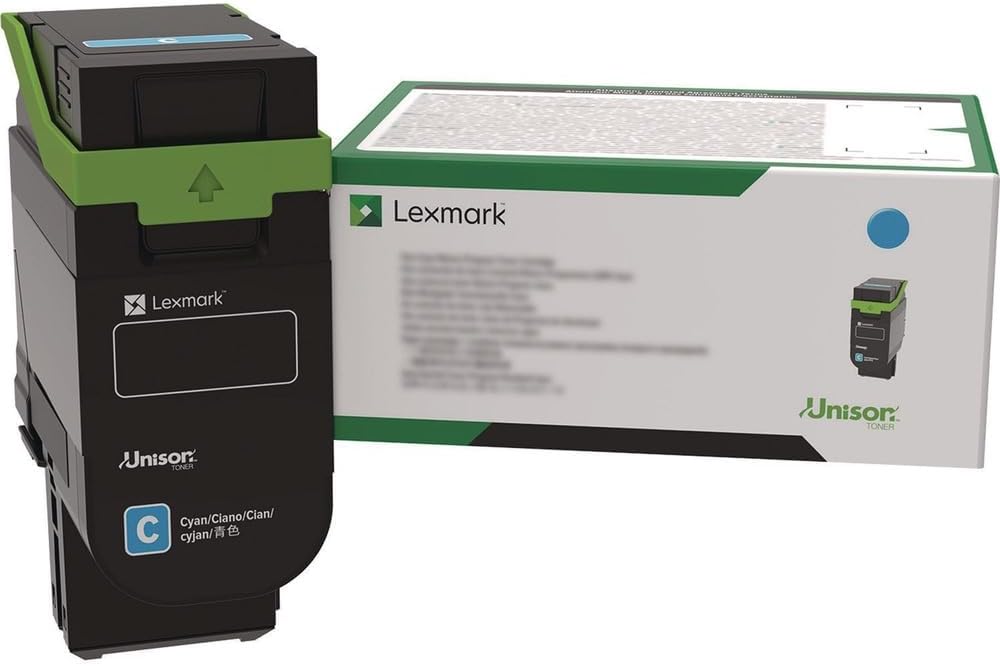 Lexmark Cyan Return Program Toner Cartridge