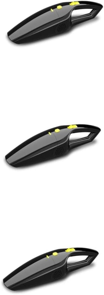 Cabilock 3pcs Handheld Car Vacuum Cleaner for Wet and Dry Use Compact Design Strong Medical Filter Corded for Interior Cleaning Black