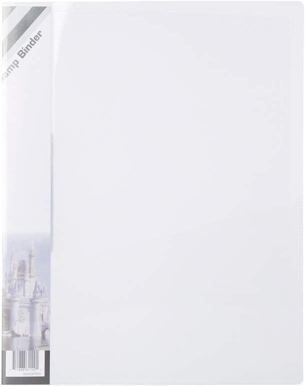 Filexec Products Clamp Binder, Removable Spine Label, Interior Pocket, Translucent Clear of 48 (50641-61123)