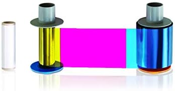 2ID - Genuine Fargo 084511 YMCK 500 HDP Color Ribbon | Compatible with HDP5000 / HDP5000e & HDPii Printers | Print Full-Color Images, Text and Barcodes | Rated to Last for Up to 500 Prints