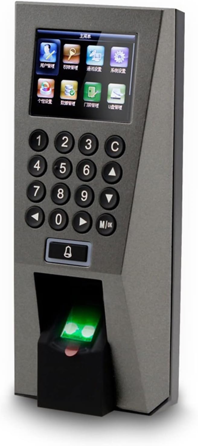 GHJKLZNMRU Time Clock Access Control System F18 Access Control Machine Fingerprint Access Control Office Electronics Products