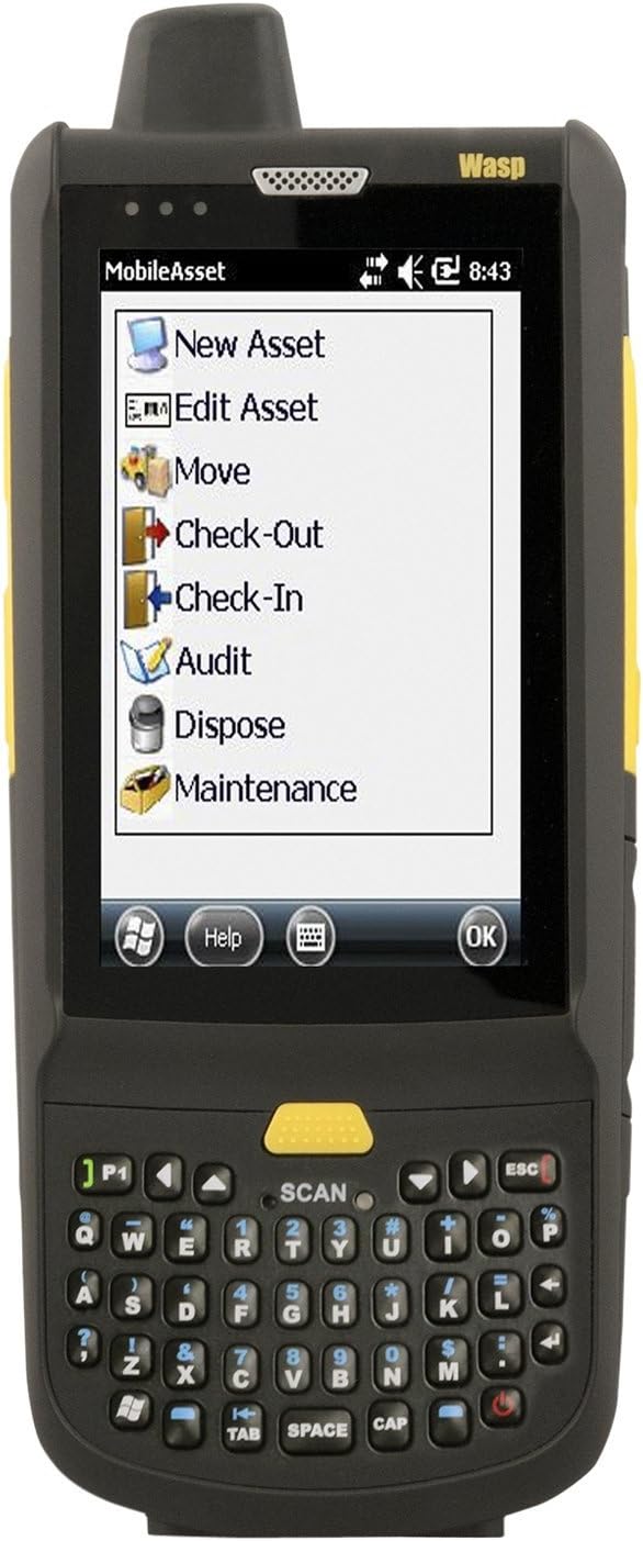 WASP Barcode Technologies HC1 Mobile Computer with QWERTY Keypad