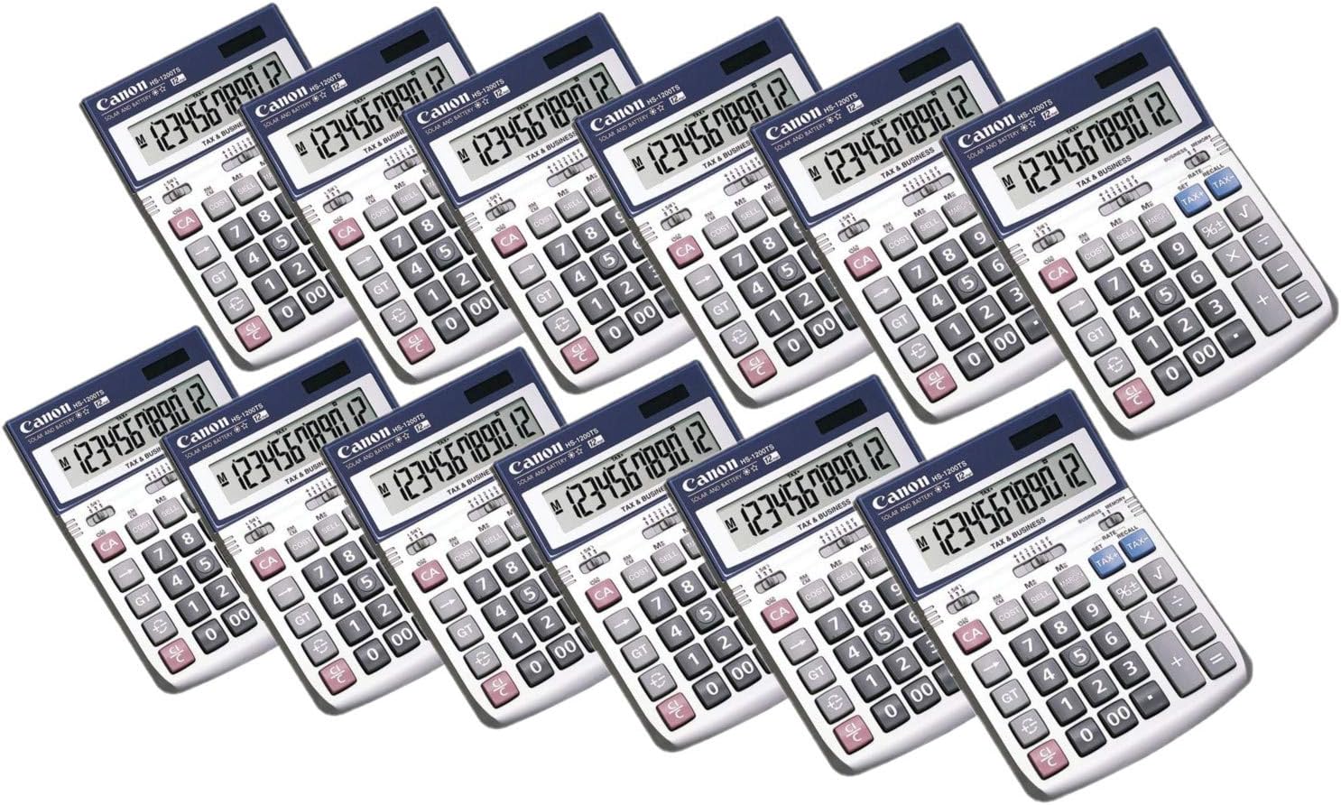 Canon Office Products HS-1200TS Business Calculator / 12 Pack