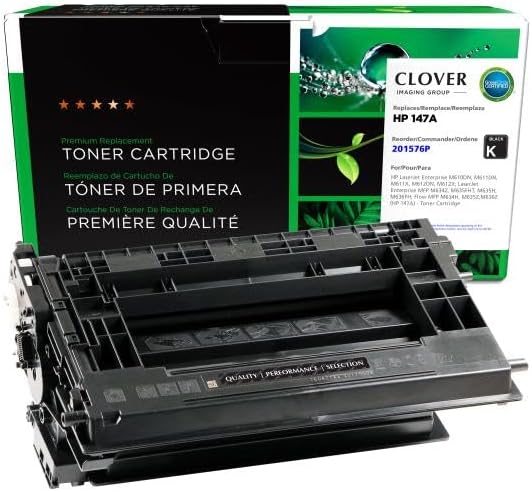 Clover Remanufactured Toner Cartridge Replacement for HP 147A (W1470A) | Black
