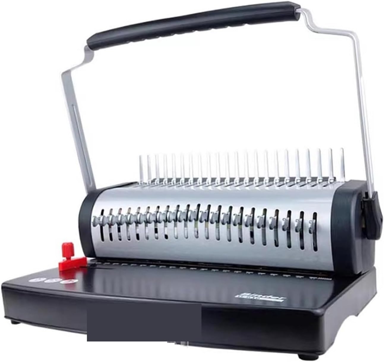 Binding Machines, Coil Spiral Binding Machine Manual Book Maker 21-Holes Binding 380 Sheets Punch Binder with Adjustable Coil Binding Spines