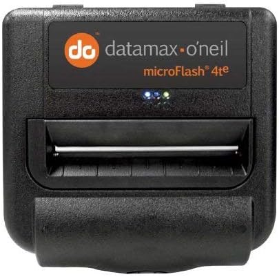 Datamax-O'Neil 200360-100 microFlash 4t Portable Direct Thermal Printer 203 dpi 4 Inch Print Width 25 Inches per Second MF4TE and Bluetooth (Certified Refurbished)
