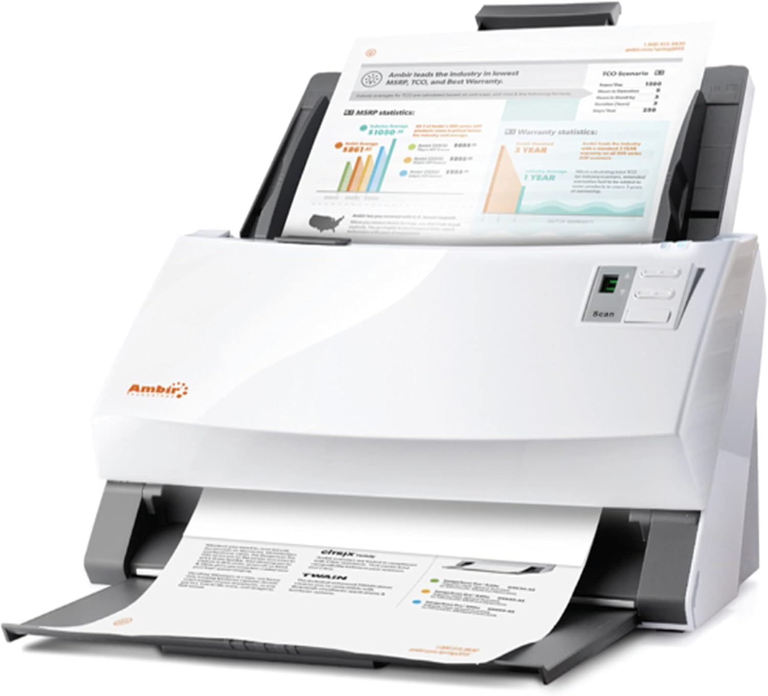 Ambir ImageScan Pro 340u with AmbirScan for athenahealth