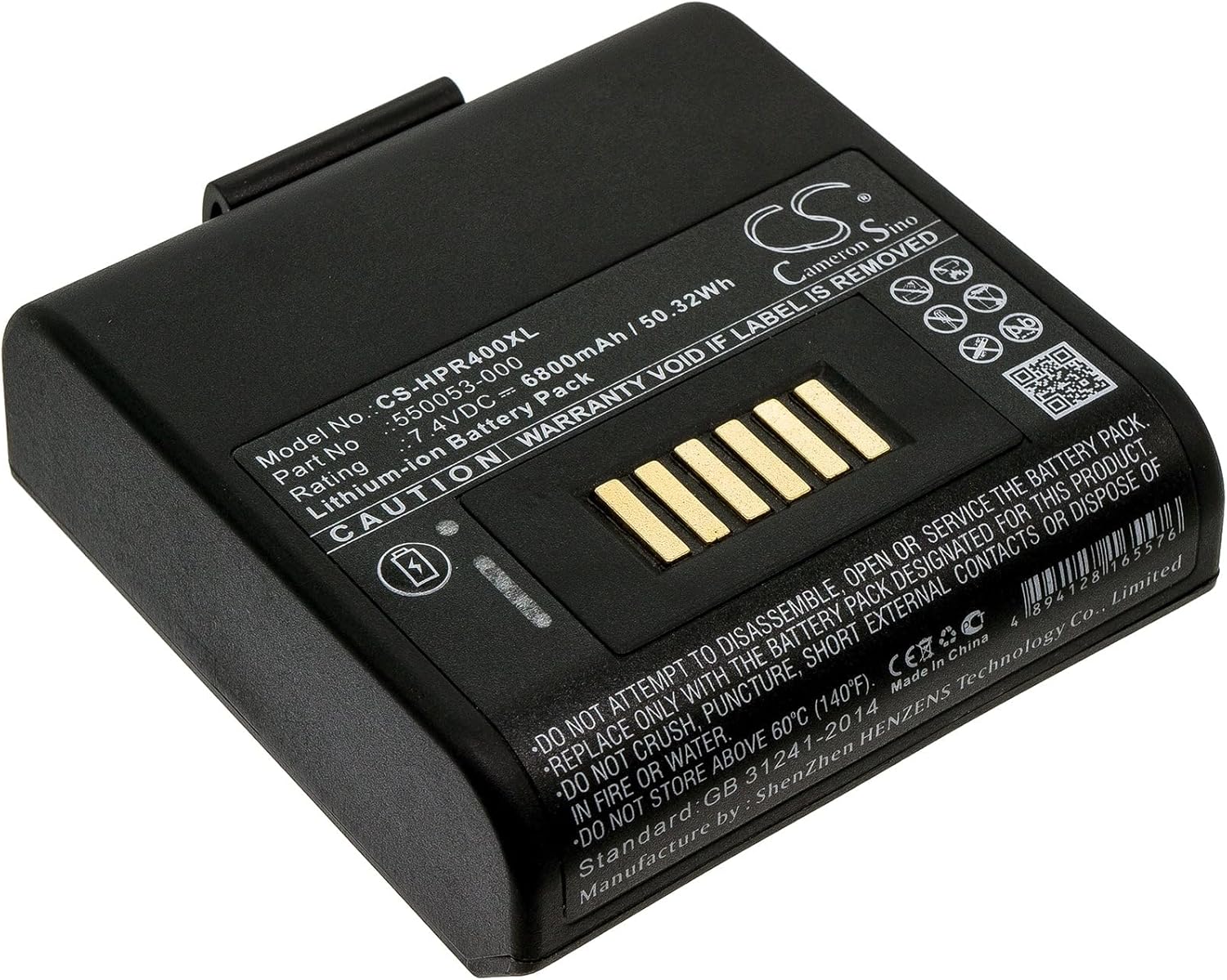 VI VINTRONS Battery for Intermec RP4, 550053-000,