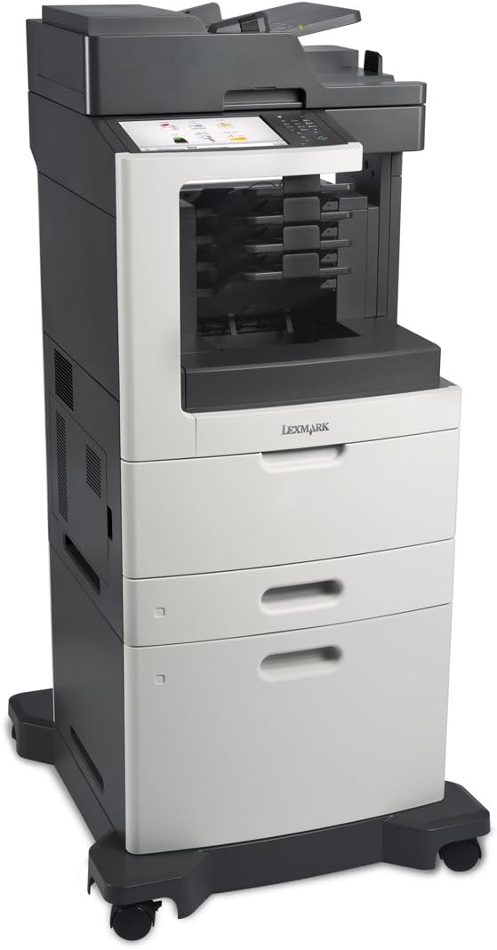 Lexmark 24T7418 Wireless Monochrome Printer with Scanner, Copier & Fax