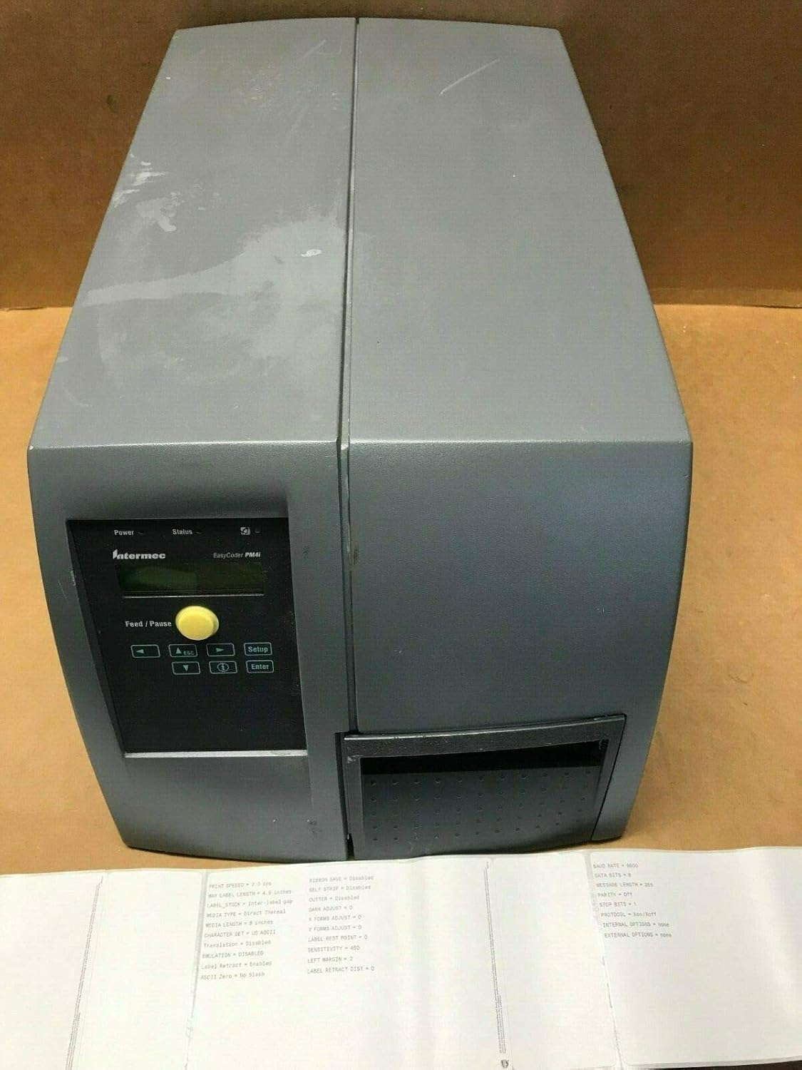 #GD5 Intermec EasyCoder PM4i Barcode Label Printer W/ Prints