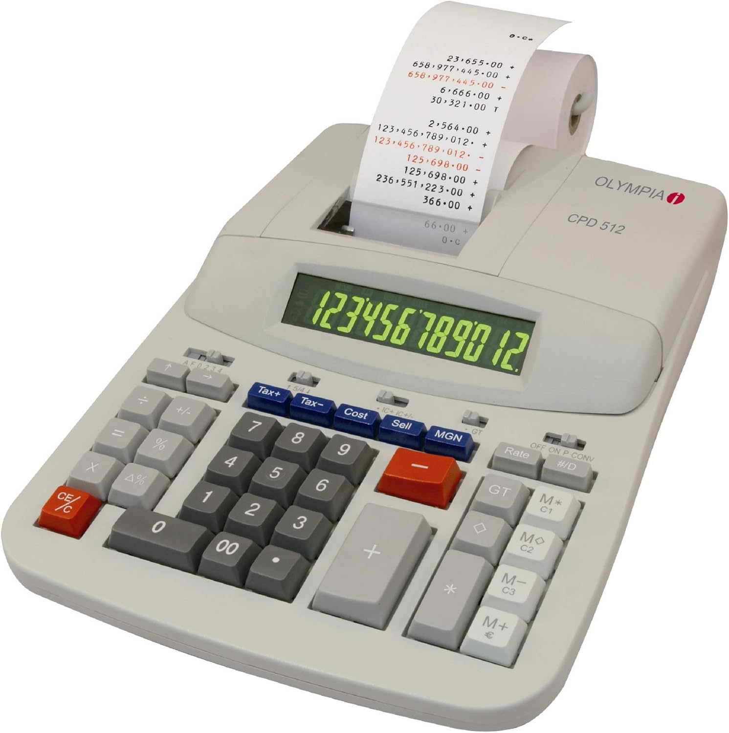 OLYMPIA Desktop Calculator CPD 512