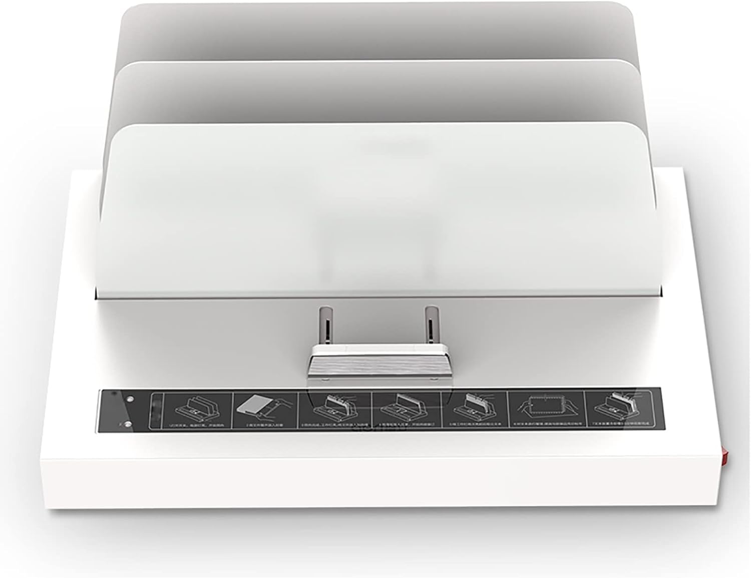 JKSVTF Thermal Binding Machine, Desktop Books Document Automatic Binding Machine, 1-50mm Binding Thickness,500 Sheets Capacity, for Contract Document Invoice Folder