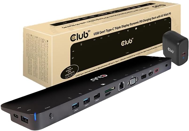 Club 3D CSV-1564W65 Docking Station