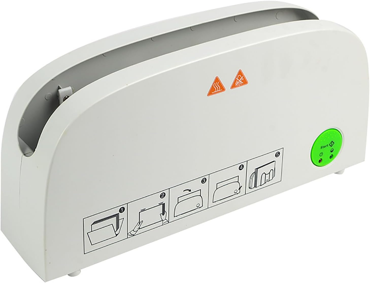 JKSVTF Hot Melt Binding Machine, A4 Book Ridge Binding Kit 1min Fast Binding, A4 Thermal Binding Machine with 33mm Max Binding Thickness, Ideal for Office Use