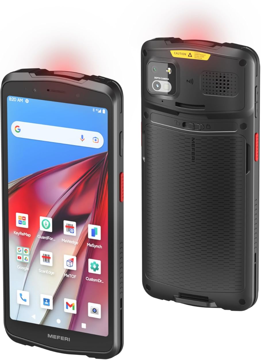MEFERI ME61 Android 13 Barcode Scanner, Equipped SE4710 Zebra Scanner, 6