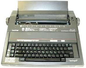 Rebuilt Discontinued Brotther AX24 Typewriters by Around The Office with New Machine Guarantee, Extra Ribbons & Correction Tapes, and Dust Cover