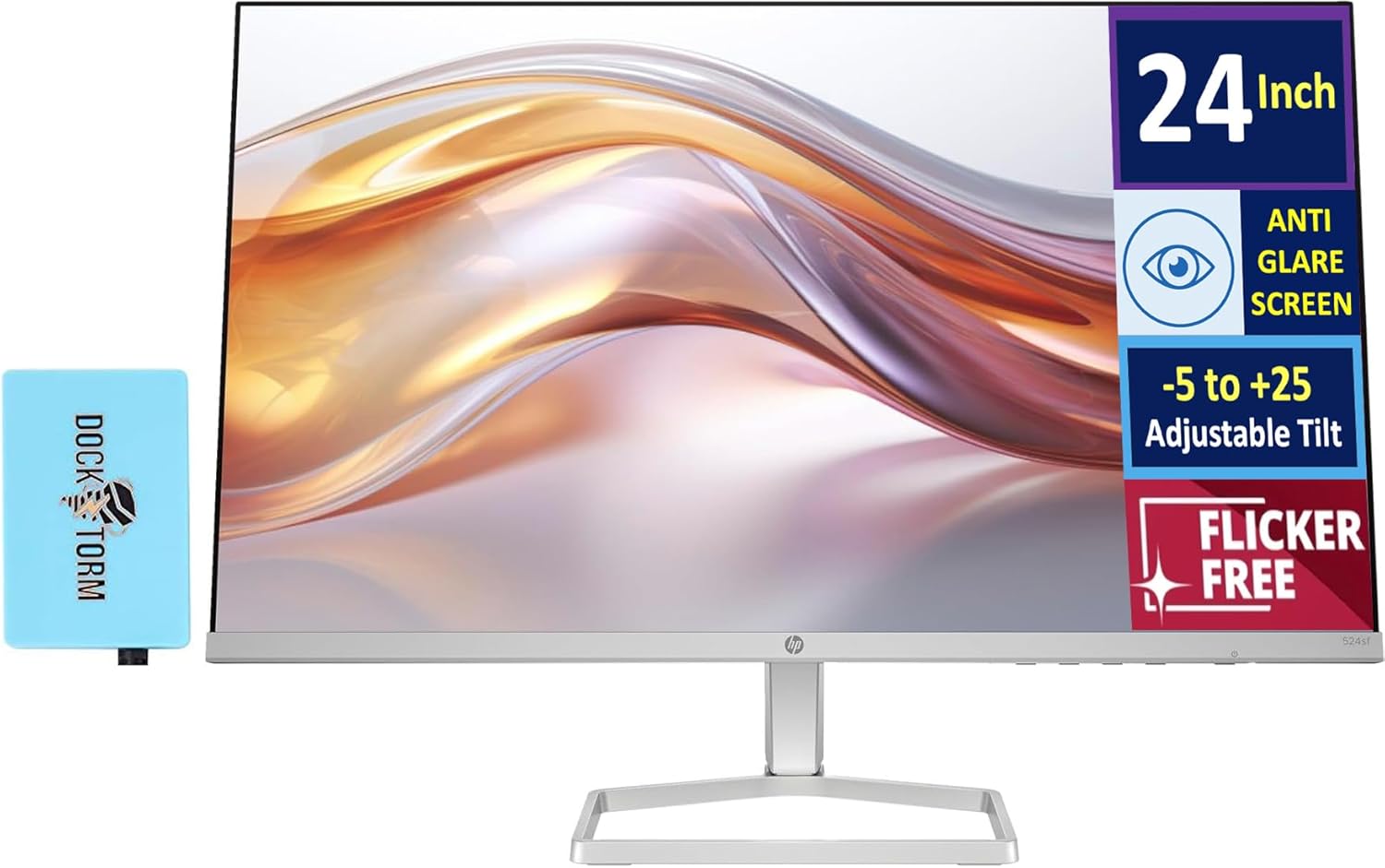HP Series 5 524sf Monitor (Replaces M24f) 24