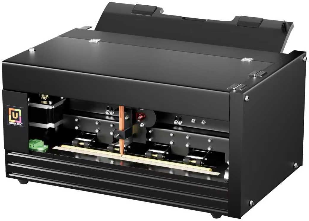 UUNA TEK iAuto Pen Plotter Handwriting Robot Machine with auto Feeder up to 80 papers/30 envelops Cards per Load, Automatic Signature Writing Machine for Letter, Advanced with Extra Accessories