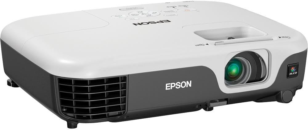 Epson VS310 Projector (Portable XGA 3LCD, 2600 lumens color brightness, 2600 lumens white brightness, rapid setup)