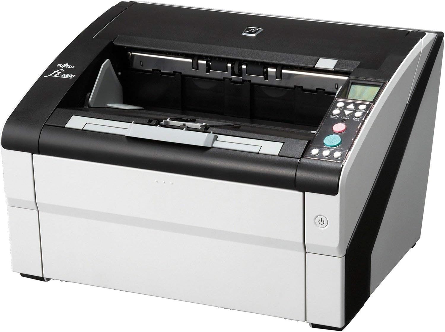 Fujitsu fi-6800 - Document scanner - Duplex - A3 - 600 dpi x 600 dpi - up to 130 ppm (mono) / up to 130 ppm (color) - ADF (500 sheets) - up to 60000 scans per day - USB 2.0, SCSI (Renewed)