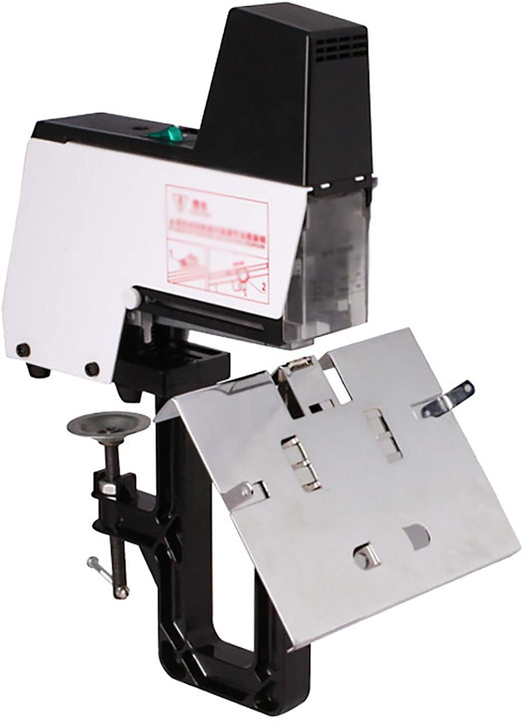 Automatic Saddle Binding Machine, Electric A3 Desk Stapler with Jam Protection, Flat Stitch Saddle Stapler, Minute Heavy Duty Flat and Book Binding Machine for Printing Houses, Offices