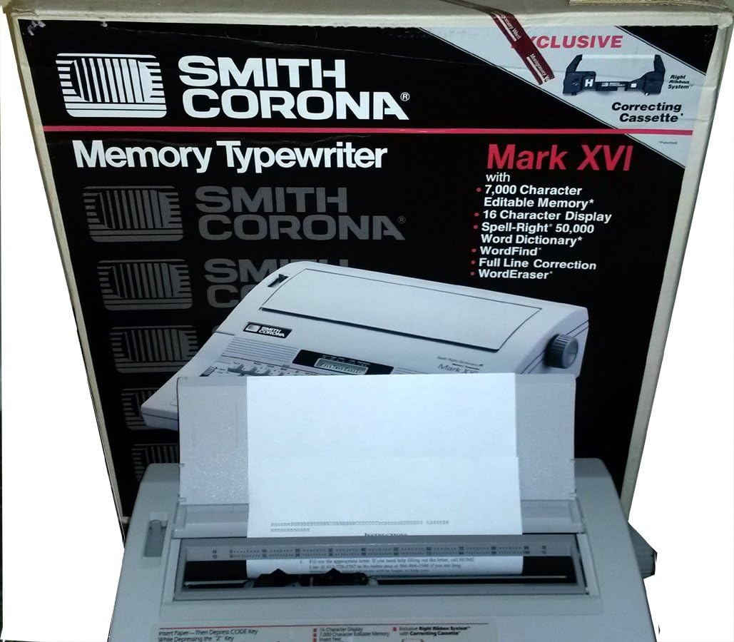 The Display Dictionary Typewriter