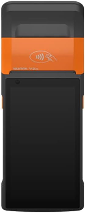 Kunxilin Electronic CO. V2S PDA Android Mobile Handheld POS System Terminal 58mm Thermal Receipt Printer Wireless WiFi Bluetooth V2S (V2S scanning GMS Version)