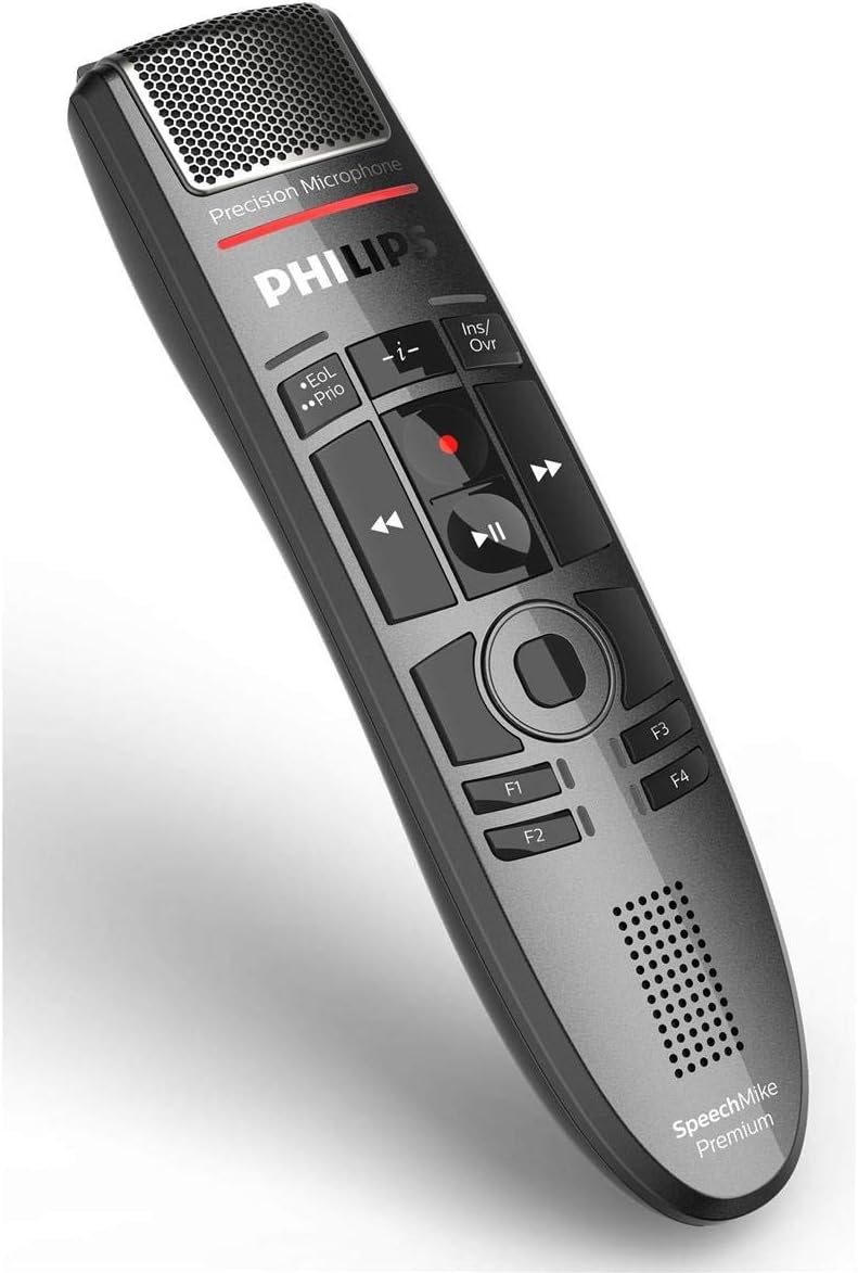 PHILIPS SMP3700 SpeechMike Premium Touch Precision USB Microphone - Push Button Operation. PowerMic Replacement