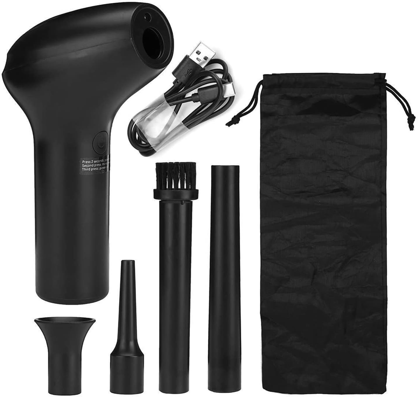 GAAHRQQQ Compressed Air Duster Cordless Air Duster 50W Compressed Air Blower Cleaning Tool for Computer Laptop Keyboard Electronics Cleaning for Camera