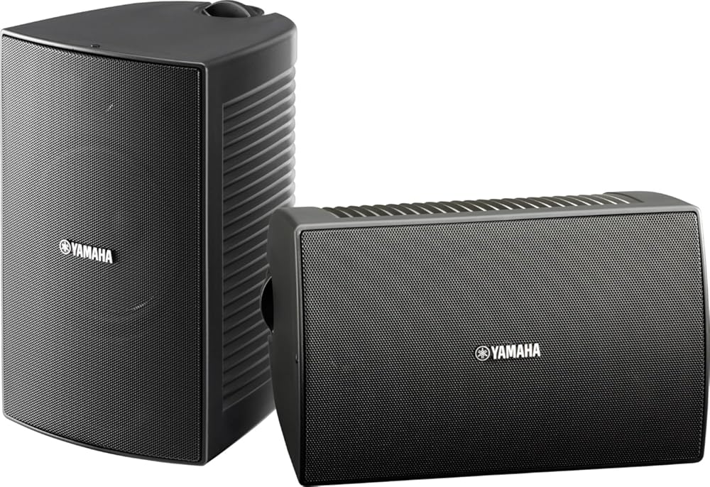 YAMAHA NS-AW294BL Indoor/Outdoor 2-Way Speakers (Black,2)