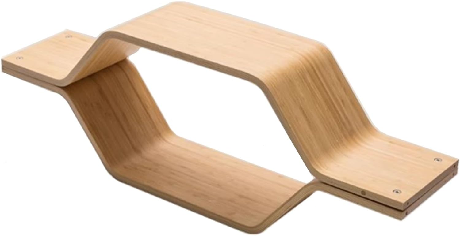 WDJBPSH Stackable Wooden Bookshelf, Floor-Standing Honeycomb Bookcase for Home/Office/Studio, Multifunction Partition Shelf (Size : 2 pcs)