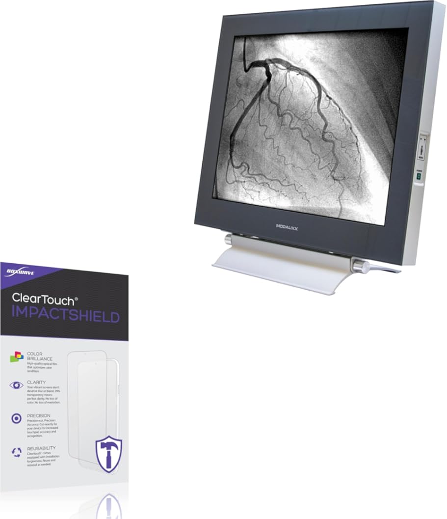 BoxWave Screen Protector Compatible with Ampronix Modalixx G202MDL (20.1 in) - ClearTouch ImpactShield (2-Pack), Impenetrable Screen Protector Flexible Film