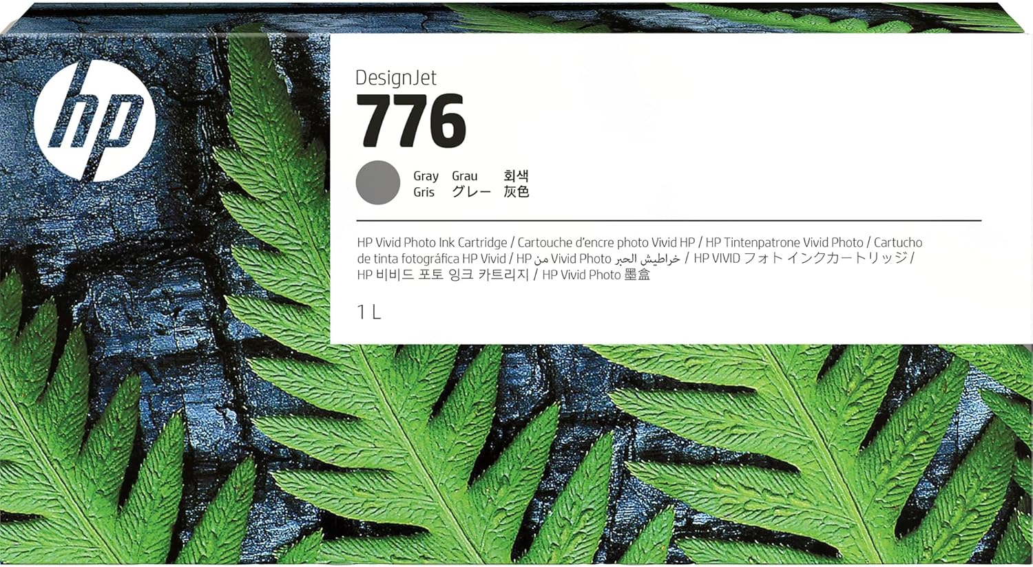 HP 776 DesignJet Gray Ink Cartridge, 1XB05A