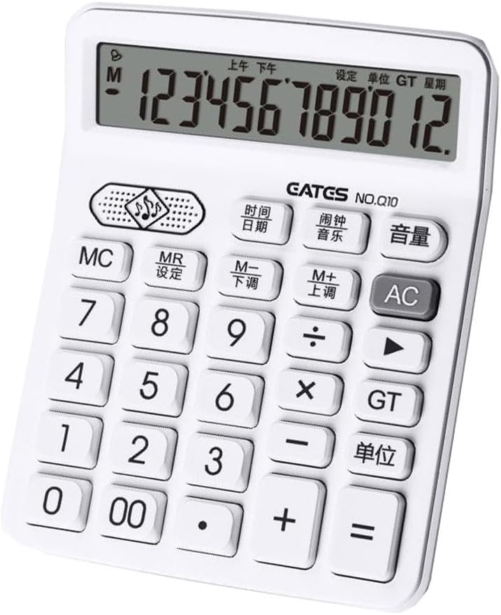 Calculator Calculator Voice 12 Bit Large Screen Personalized Finance Office Computer