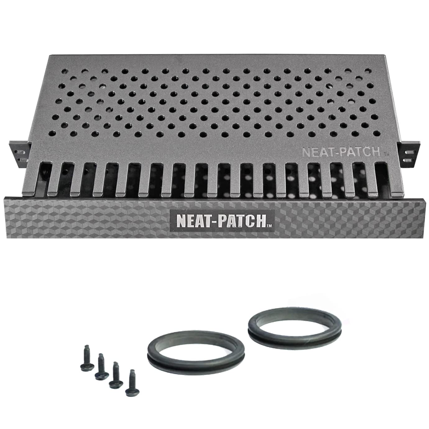 Neat Patch Mini 1U Low Profile Cable Management Unit (10 Pack)