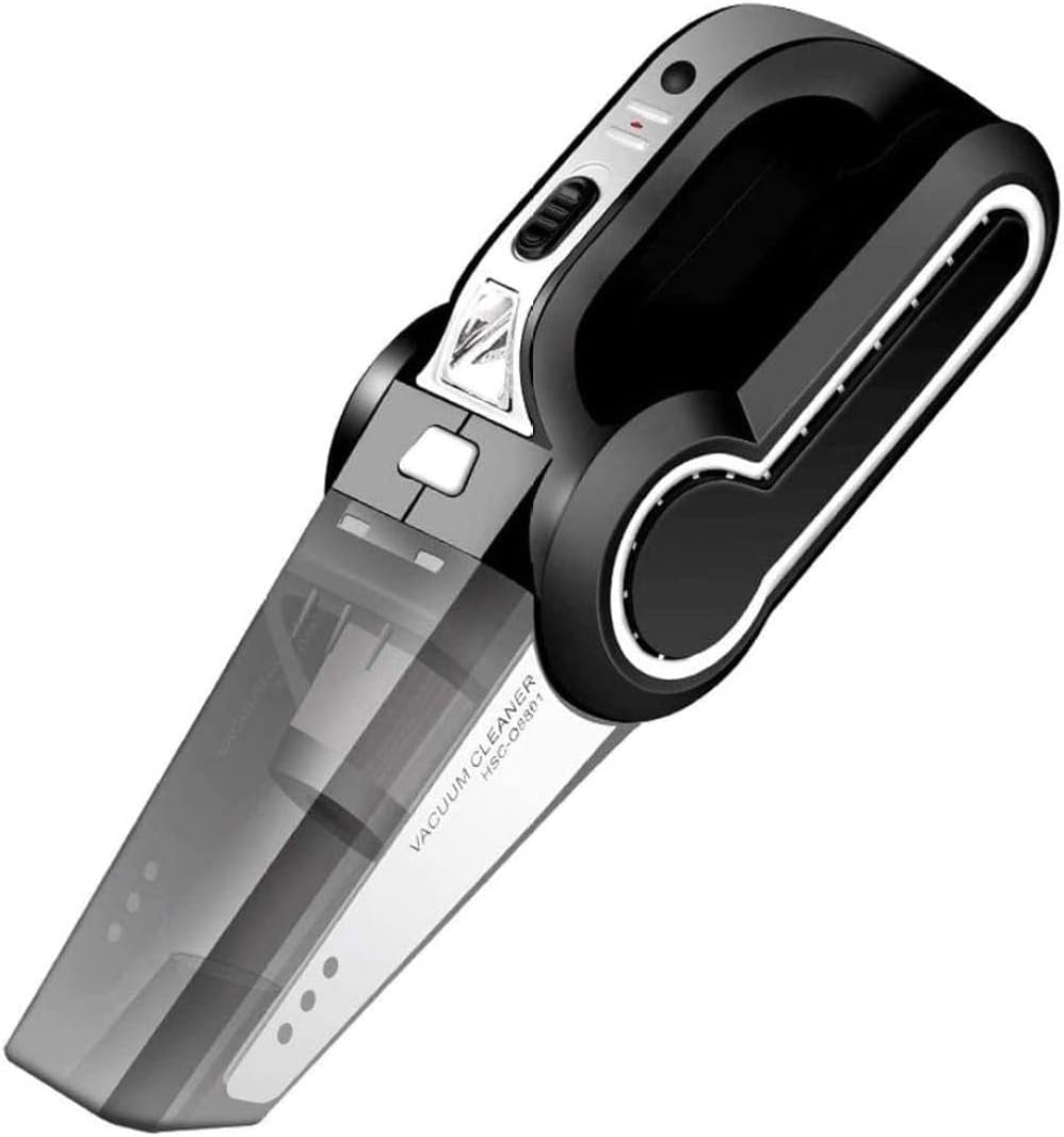 QERMXYRI Car Vacuum Cleaner Portable Vacuum Cleaner for Car 5500PA High Power Handheld Vacuum Wet Dry Car Hand DC 12V Corded Vacuum Cleaner- Small Vacuum for Car, RV, Boats, Travel - Car Accessories