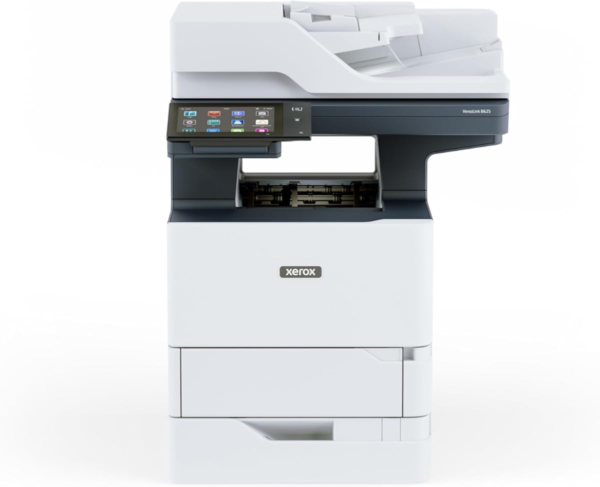 Xerox VersaLink B625 All-in-One Printer, Laser, B&W, DADF, Copy, Print, Scan, Fax, Email, Letter, Energy Star Certified, UP to 65PPM