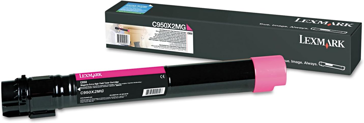 Lexmark C950x2mg Extra High-Yield Toner, 22,000 Page-Yield, Magenta