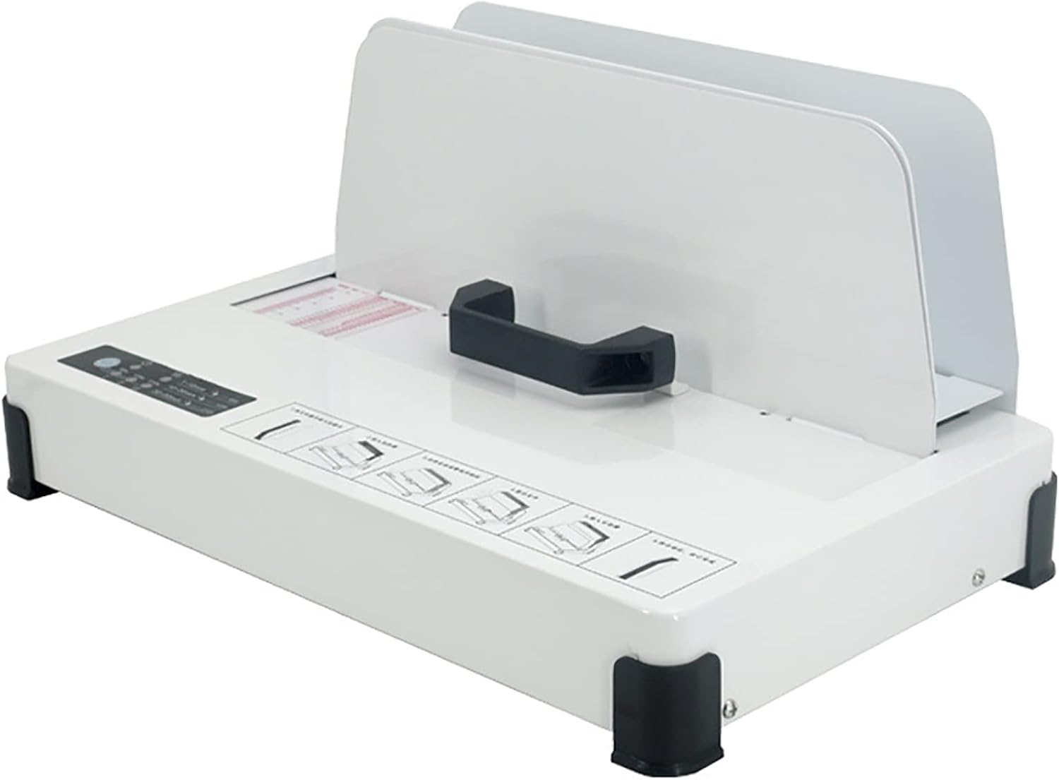 Thermal Binding Machine for A4, Electric Hot Melt Binding Machine, 3 Levels of Temperature Adjustment, PTC Ceramic Heating, Maximum Binding Thickness 50mm, for Contract Document Invoice