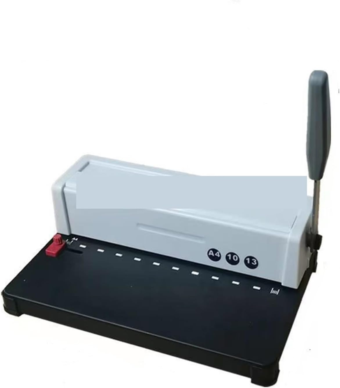 Binding Machines, 10 Holes Manual Binding Machine Paper Book File Punching and Binding Machine Office Supplies