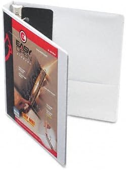 Cardinal EasyOpen ClearVue Slant-D Ring View Binder BNDR,EZOPN,D,CV,1
