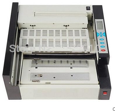 MXBAOHENG Electric Glue Binding Machine Desktop Automatic Hot Melt Book Binding