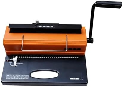 DLYZAYE Book Binding Machine, Coil Binding Punch Machine for A4 Documents, Ideal for Office, Calendars, and Picture Books